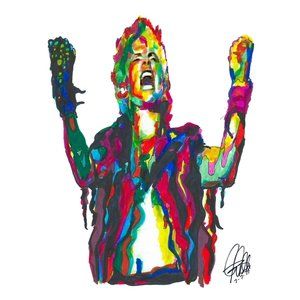 Billy Idol Singer Punk Rock Music Wall Art Poster Print 18x24
